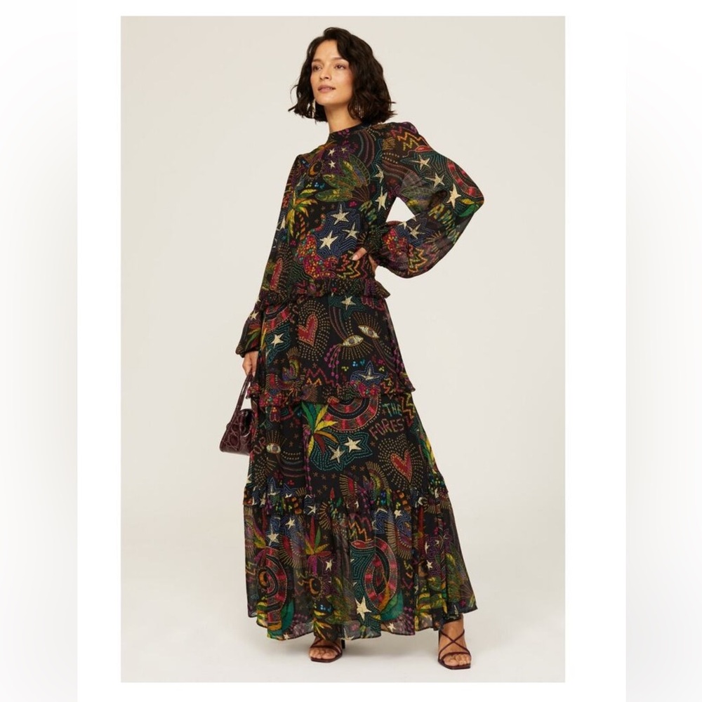 FARM RIO Amazonia Maxi Dress Size XS